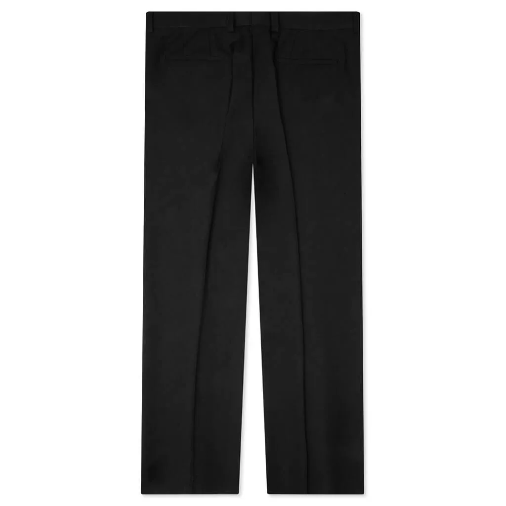 Straight Trouser - Black