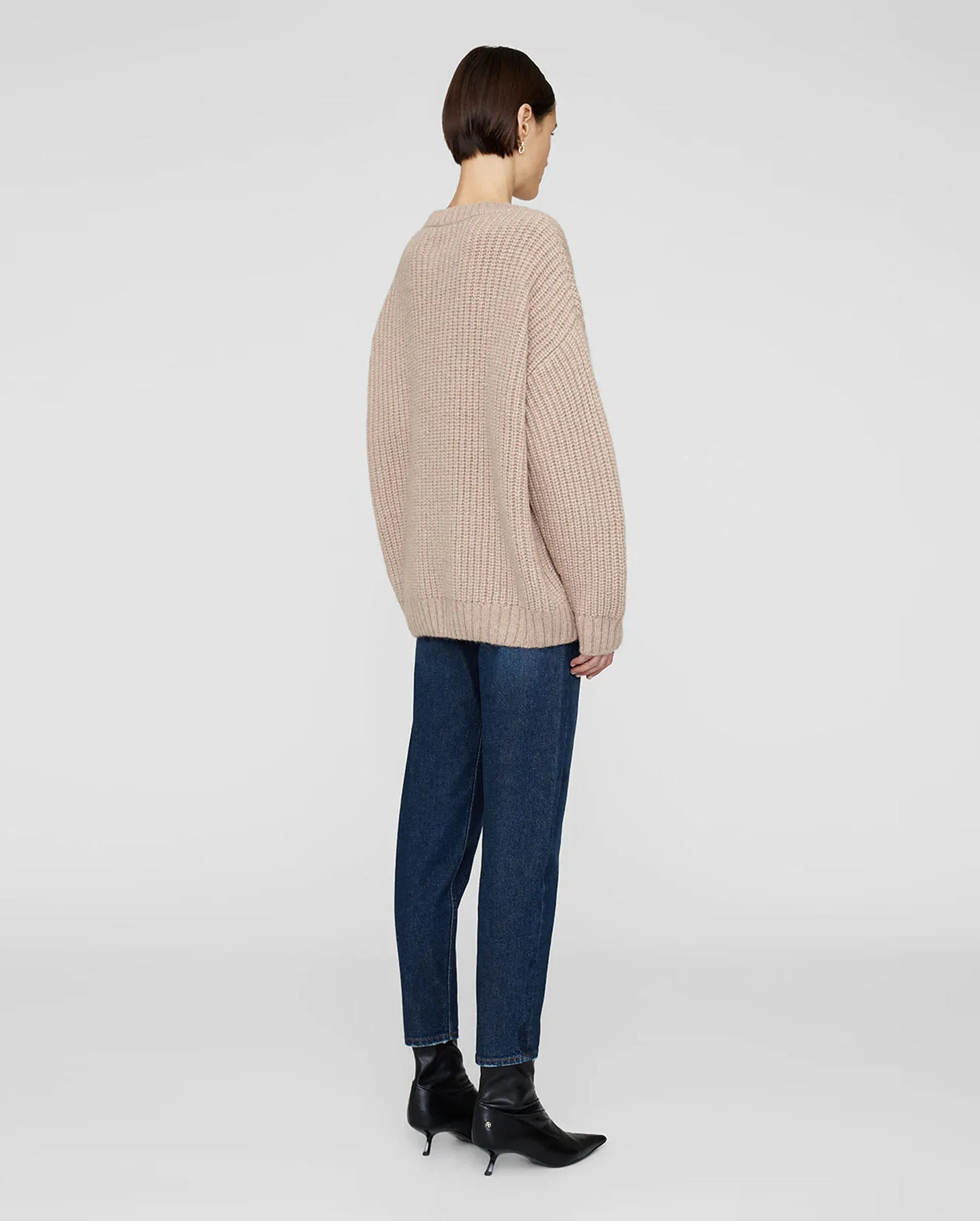 SYDNEY CREW SWEATER / CAMEL