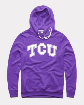 TCU Logo Purple Hoodie