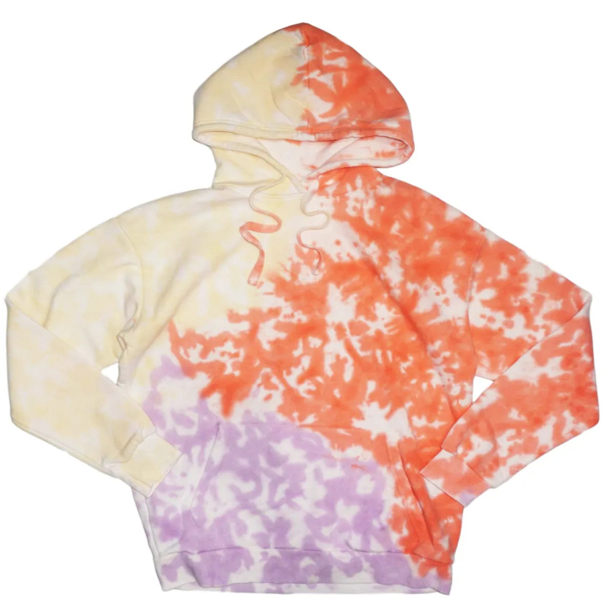 Tie-Dye Hoodie (Pink/Yllw/Prp) /D15