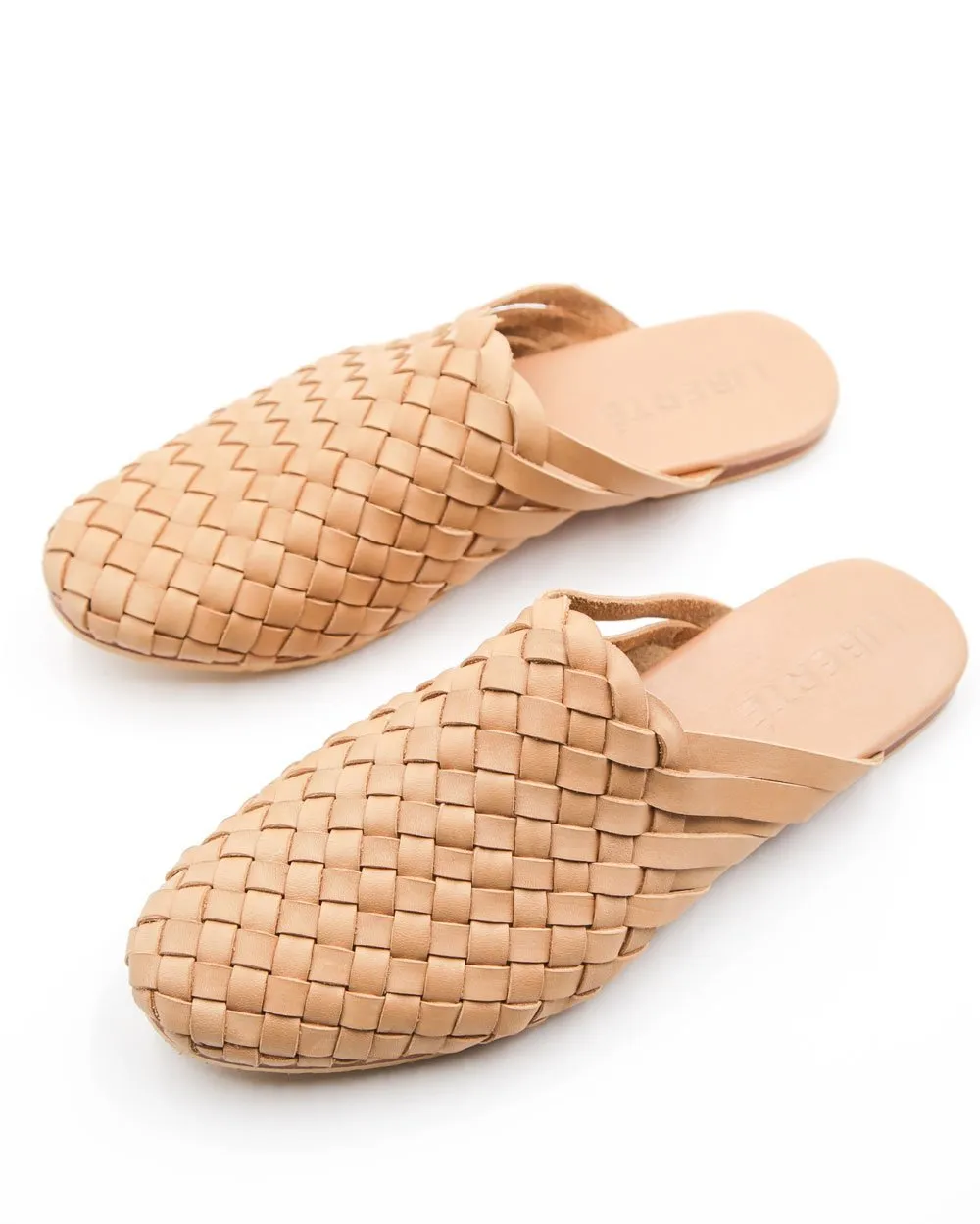 Tulum Woven Mule - Cream