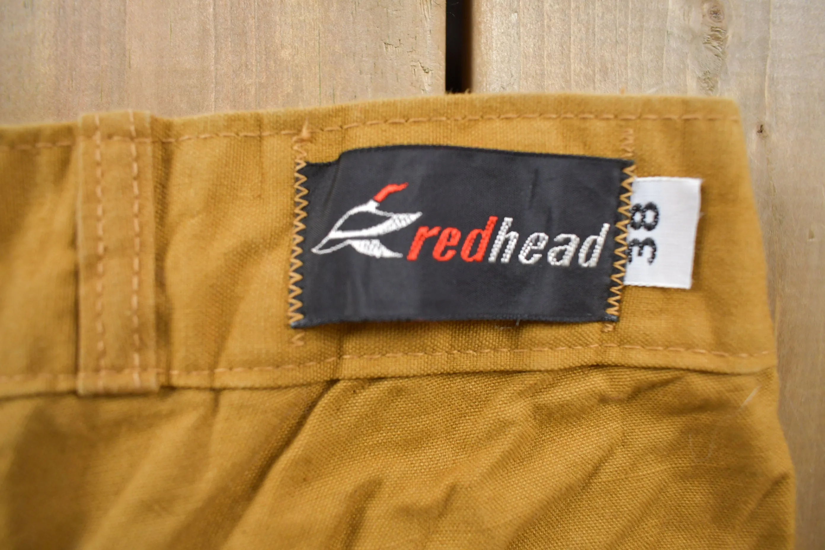 Vintage 1980's Red Head Double Knee Hunting Pants 36 x 30 / Made in USA / Rare Vintage / American / Streetwear Fashion / Vintage Pants