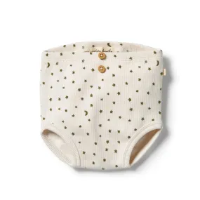 Wilson & Frenchy Organic Rib Nappy Pant - Chasing the Moon