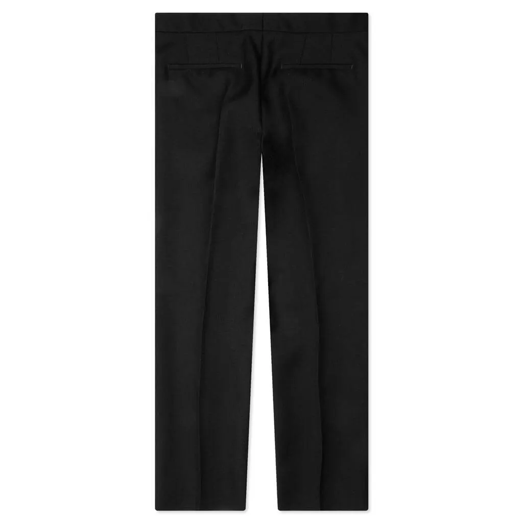 Wool Trouser - Black