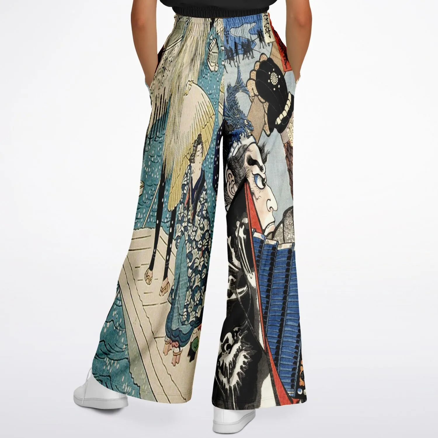 Yin To My Yang Eco-Poly Stretchy Phat Bellbottoms